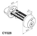 Abloy CY028 C MS/KILA